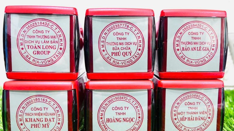 Lợi ích sử dụng dịch vụ khắc dấu nhanh lấy liền Khắc Dấu 365