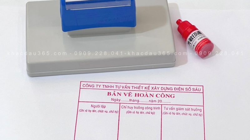 Dịch vụ khắc dấu lấy liền gần đây, nhận dấu chỉ sau 30 phút