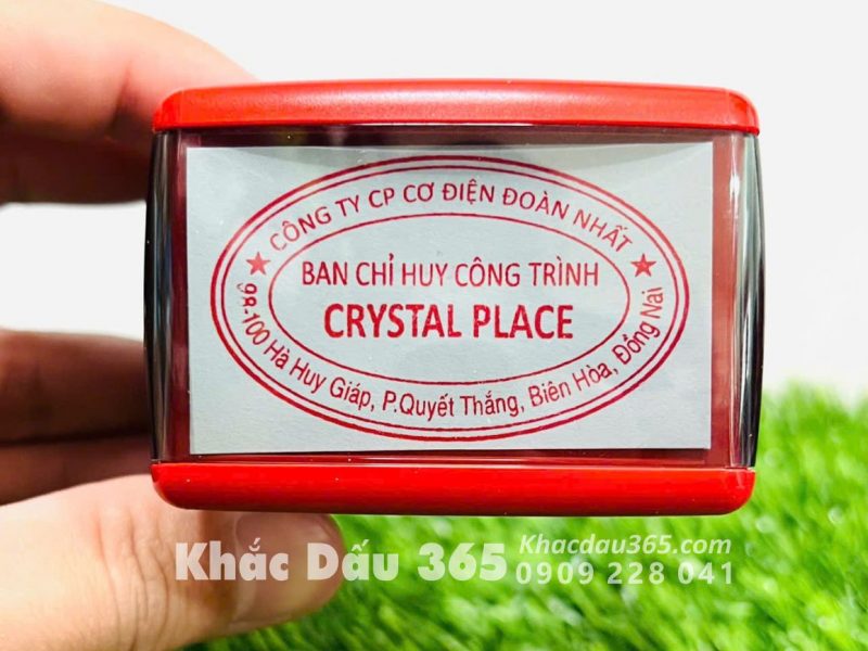 Dịch vụ khắc dấu oval uy tín, lấy nhanh theo yêu cầu