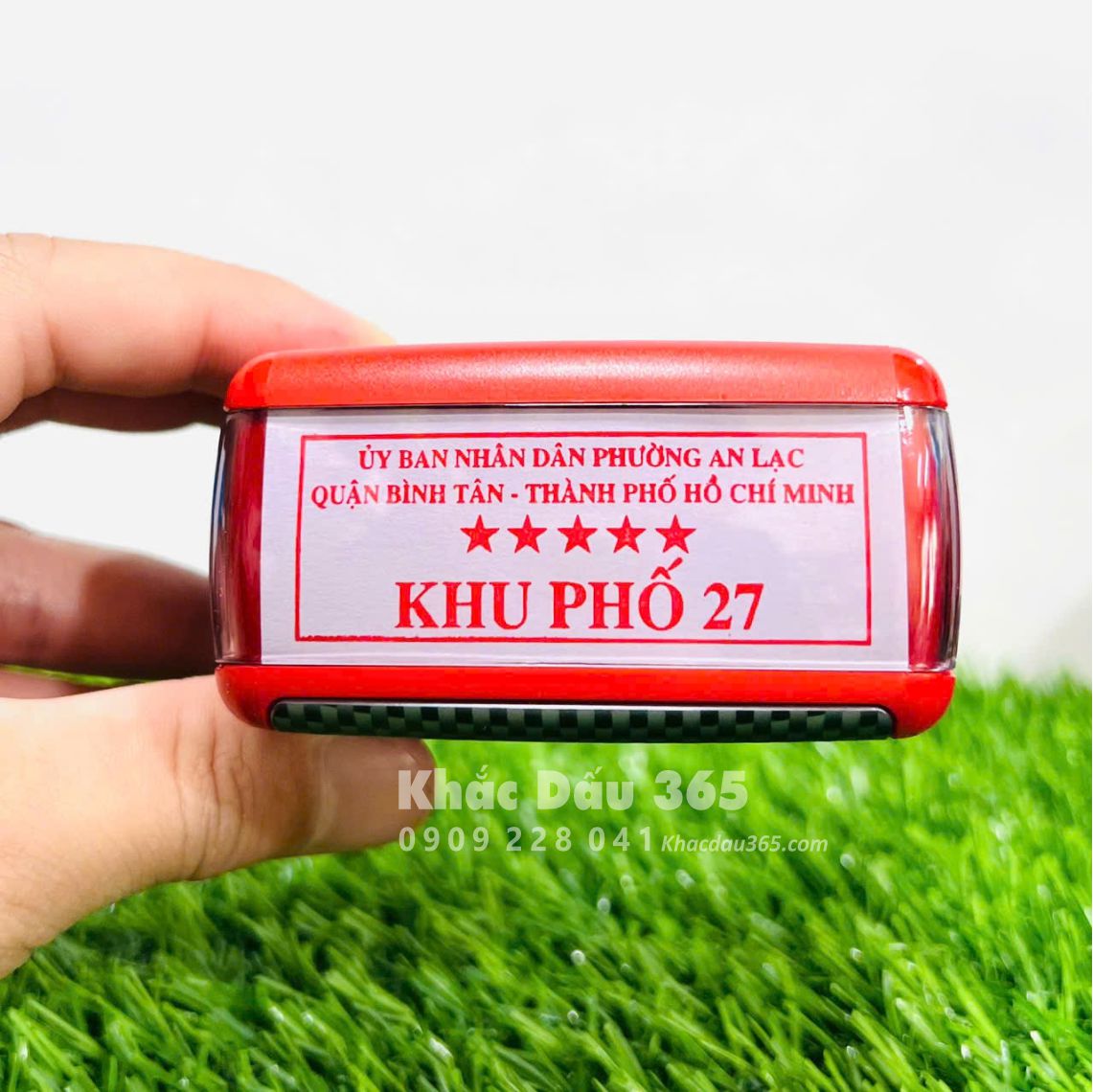 Khắc dấu phường Phú Nhuận