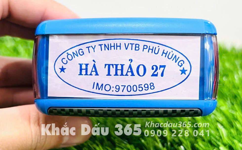 Khắc dấu phường Tân Bình