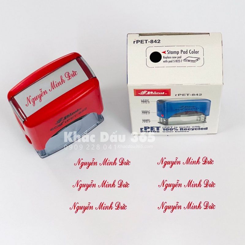 Khắc dấu tên giá rẻ