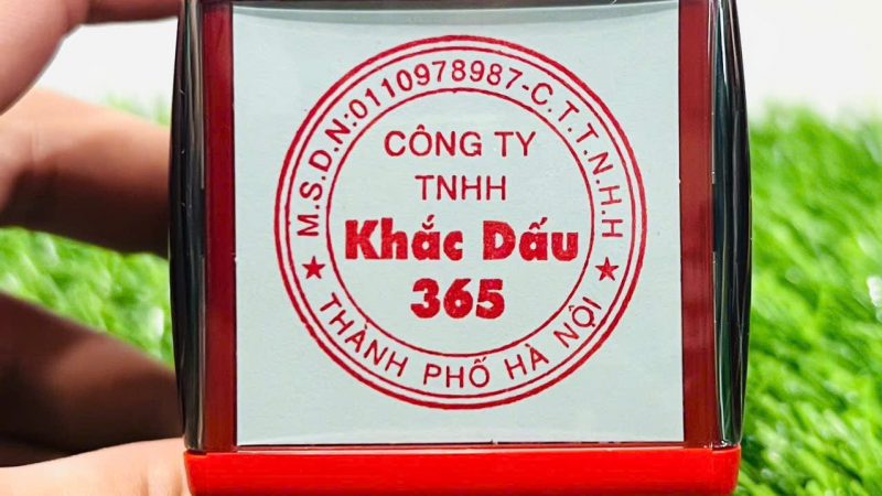Khắc dấu tròn công ty – Quy Định, Ý Nghĩa Và Thủ Tục Mới Nhất