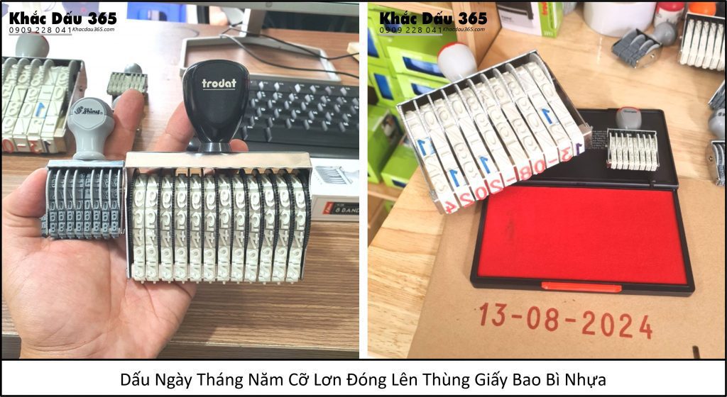 Con dấu ngày tháng năm là gì? Phân loại và cách sử dụng đúng