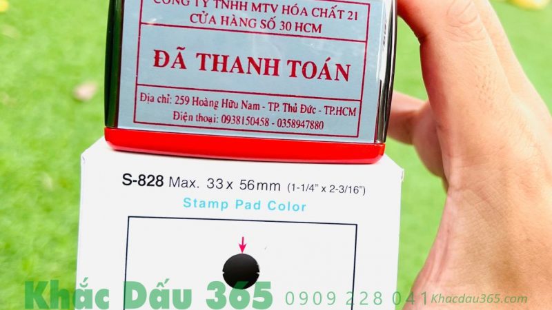 Khắc dấu đã thu tiền là gì? Công dụng & cách sử dụng đúng chuẩn