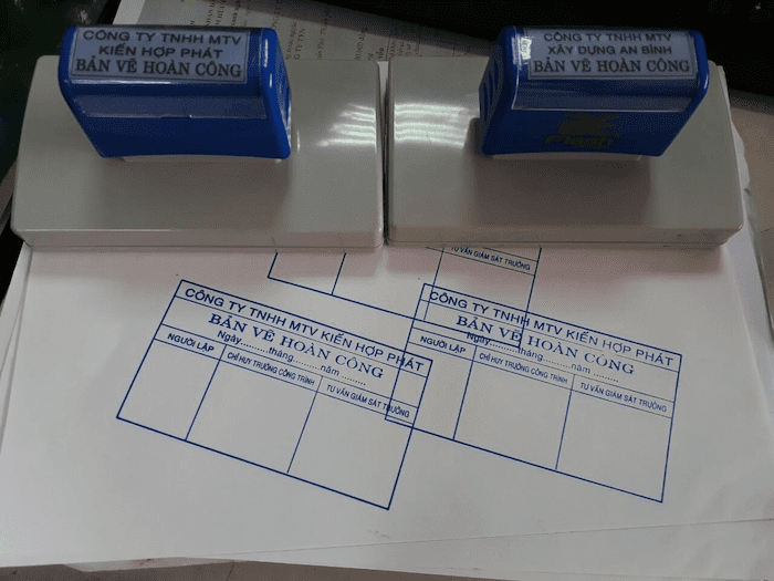 Khắc dấu phường Bình Quới